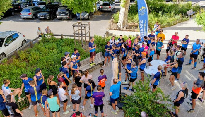 Run collectif du SMART à Saint Marcellin